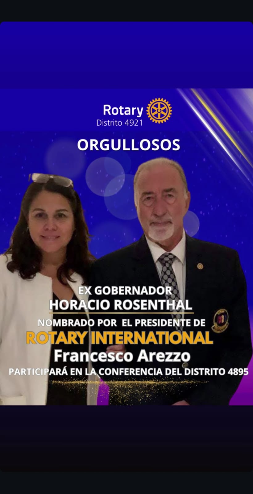 Designación de Horacio Rosenthal como representante en la Asamblea